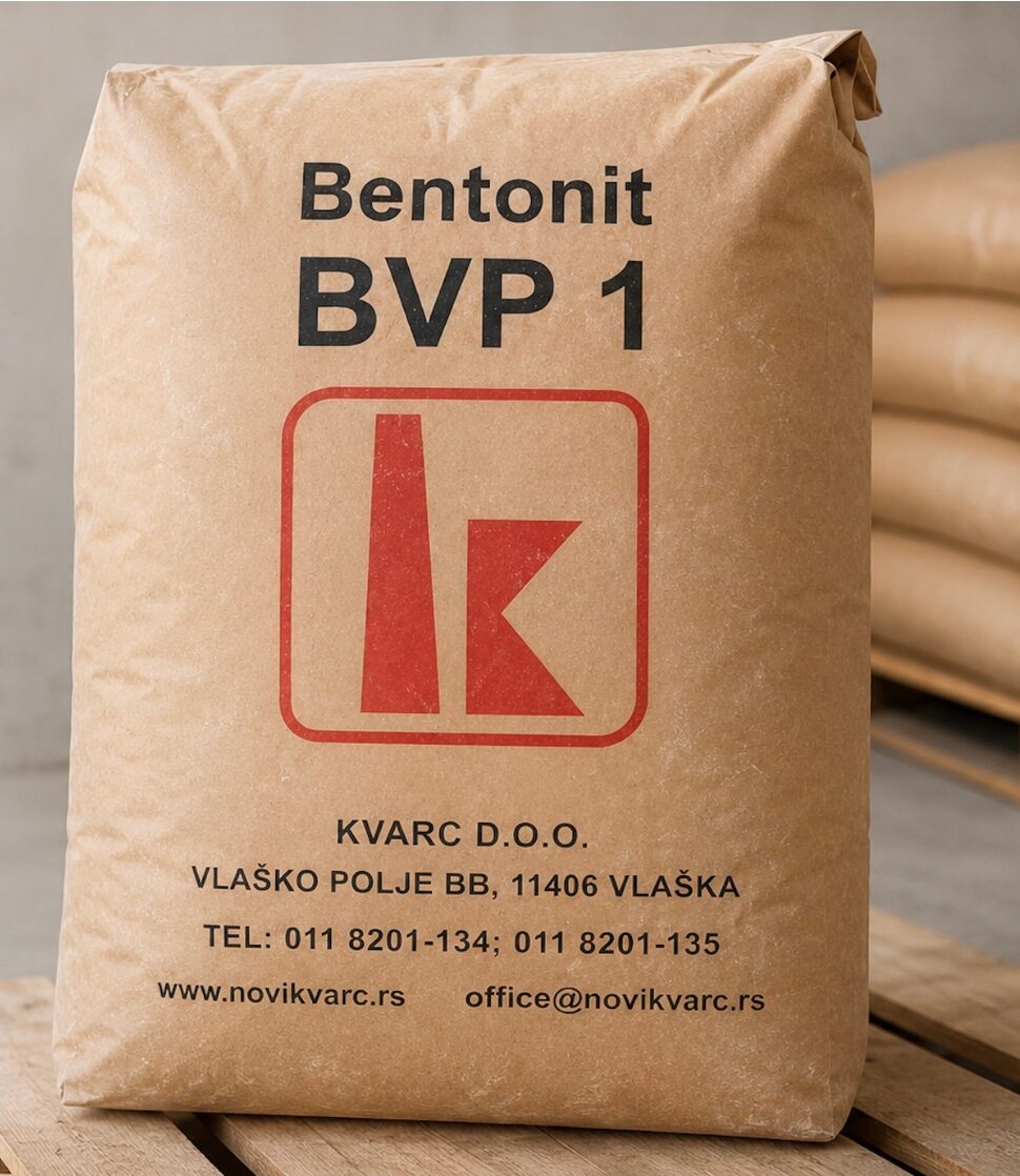 Bentonit BVP 1 - Kvarc d.o.o.